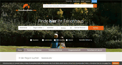 Desktop Screenshot of einferienhausmieten.com