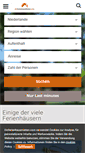Mobile Screenshot of einferienhausmieten.com